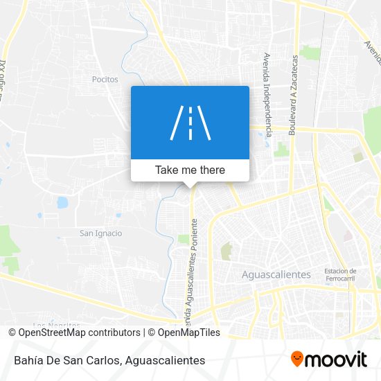 Mapa de Bahía De San Carlos