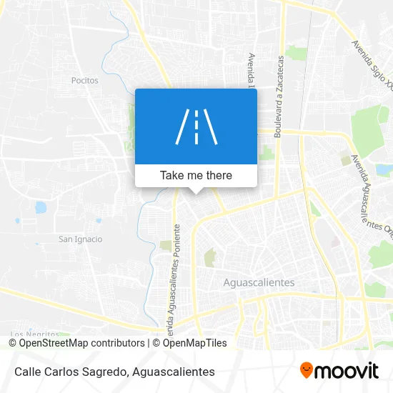 Calle Carlos Sagredo map