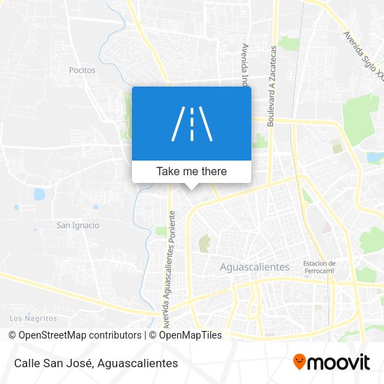Calle San José map