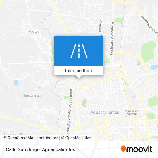 Calle San Jorge map
