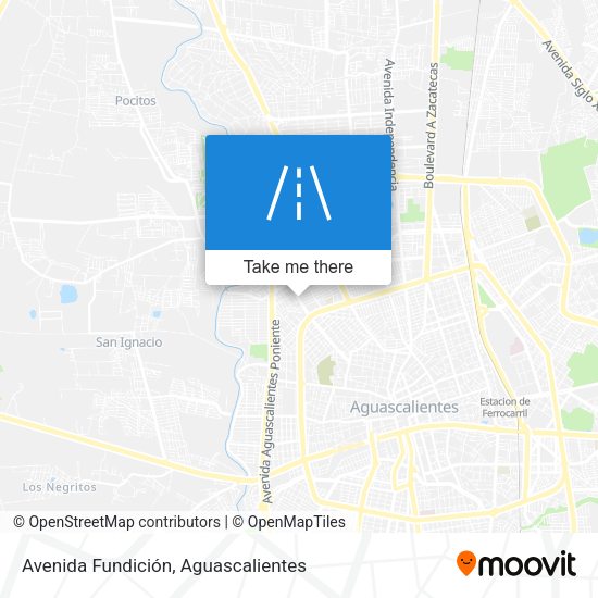 Avenida Fundición map