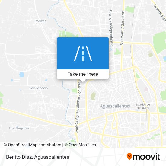 Benito Díaz map