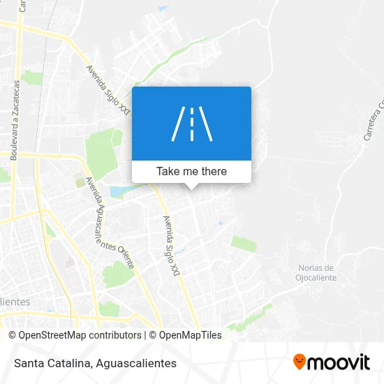 Santa Catalina map