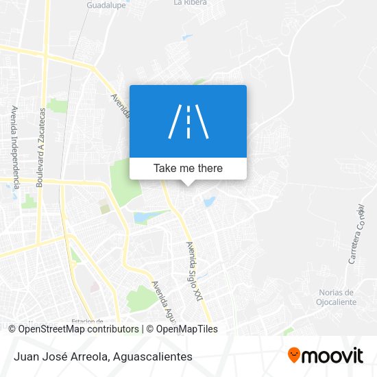 Mapa de Juan José Arreola