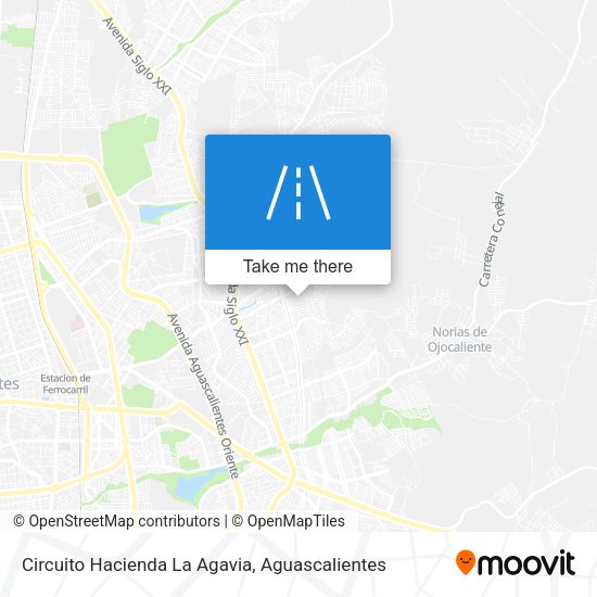 Circuito Hacienda La Agavia map