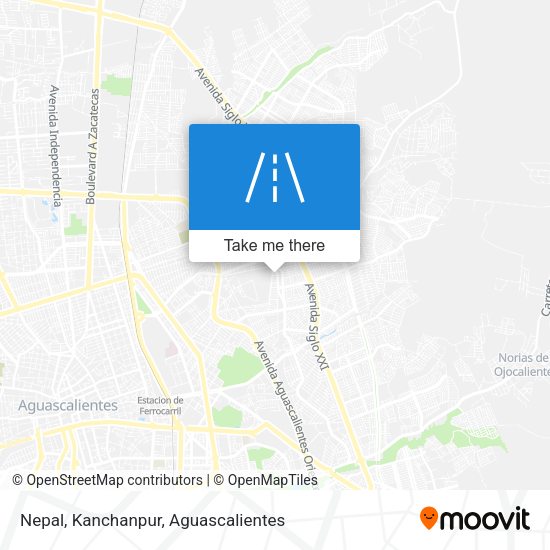 Nepal, Kanchanpur map