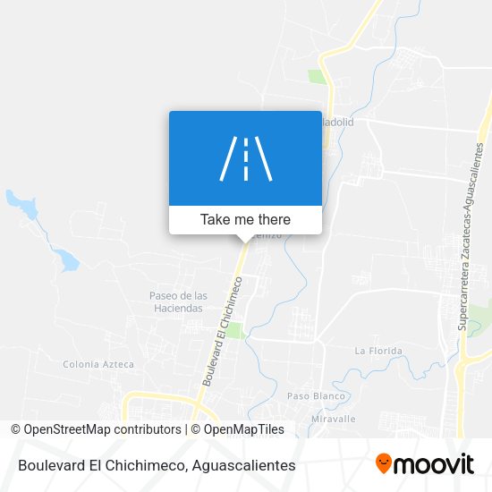 Mapa de Boulevard El Chichimeco