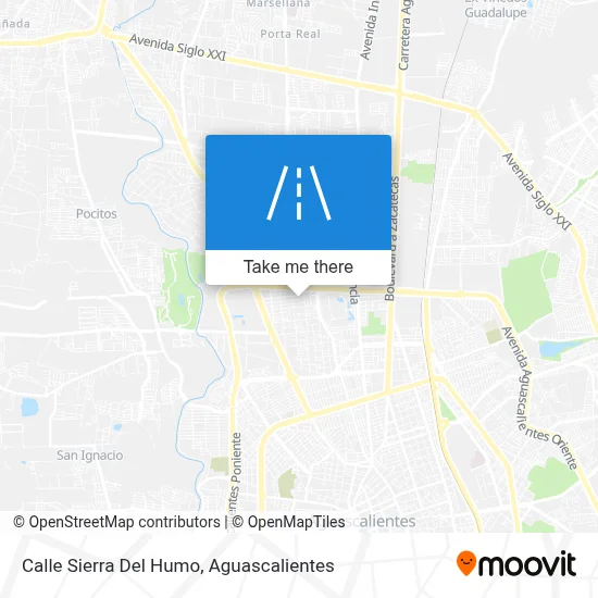 Calle Sierra Del Humo map