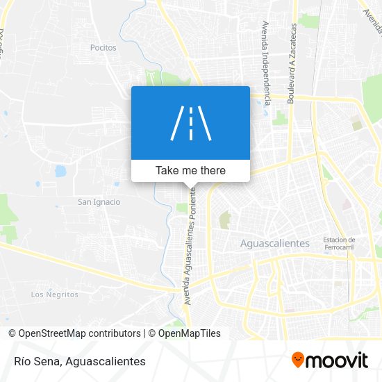 Mapa de Río Sena