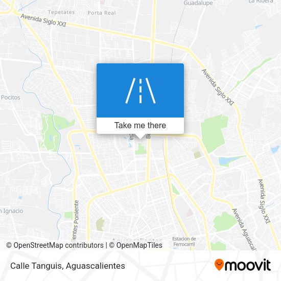 Mapa de Calle Tanguis