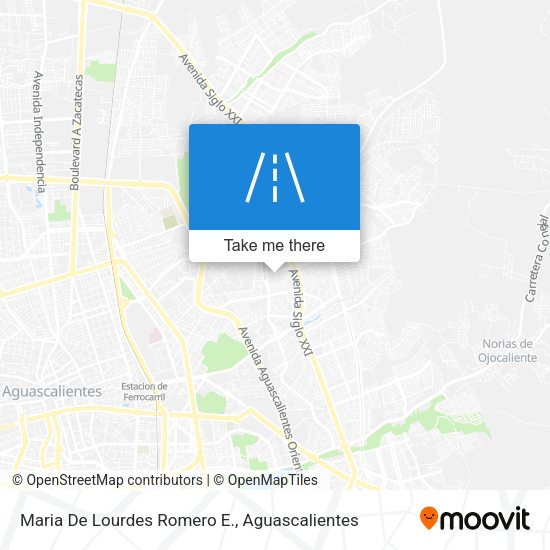 Maria De Lourdes Romero E. map