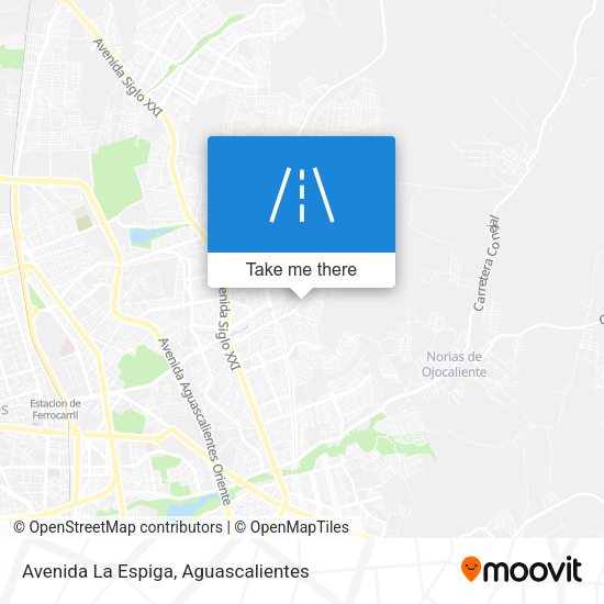 Mapa de Avenida La Espiga
