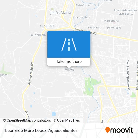 Leonardo Muro Lopez map