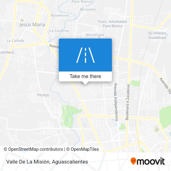 Mapa de Valle De La Misión