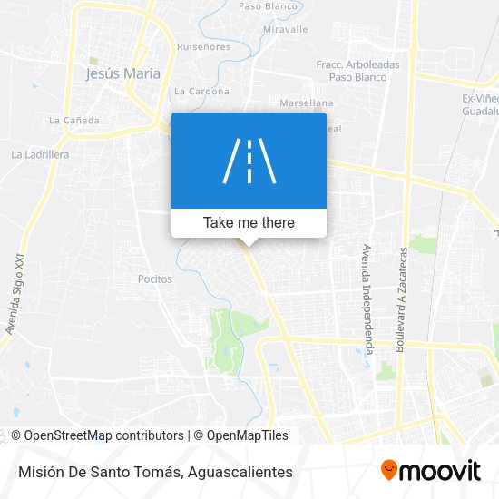 Misión De Santo Tomás map