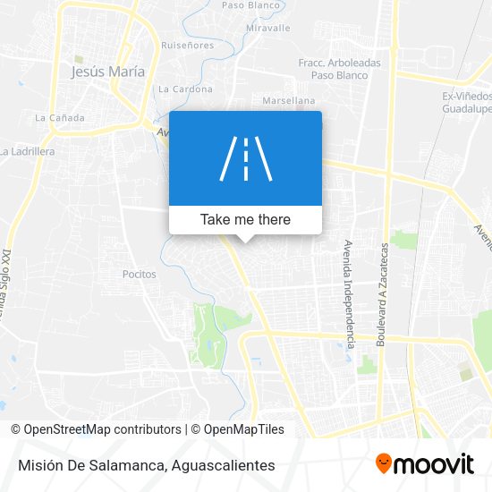 Mapa de Misión De Salamanca