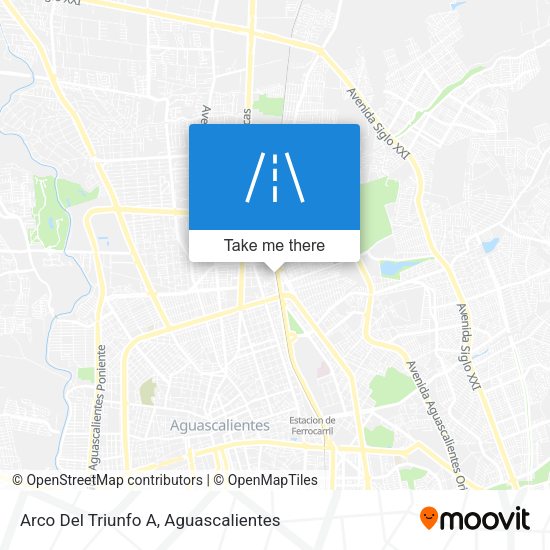 Arco Del Triunfo A map