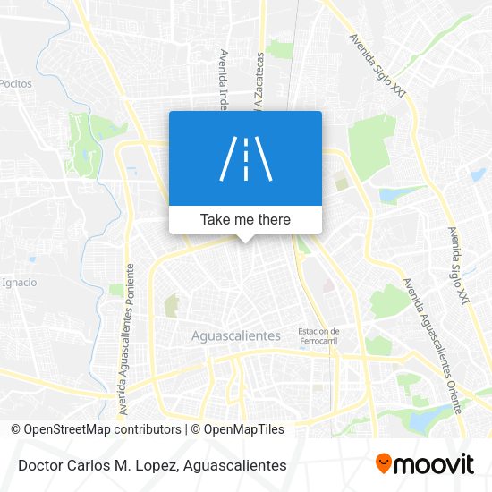 Doctor Carlos M. Lopez map