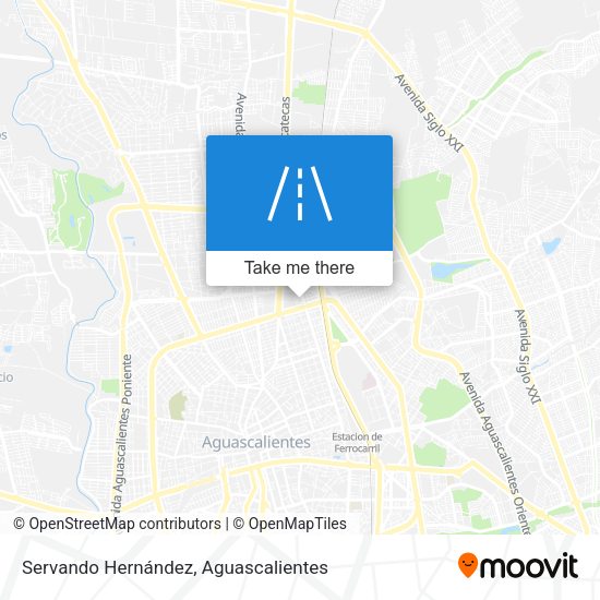 Servando Hernández map