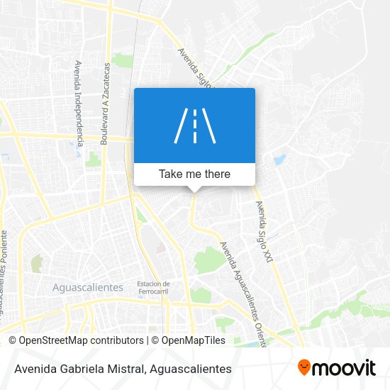 Avenida Gabriela Mistral map