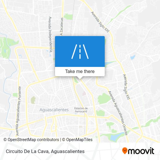 Circuito De La Cava map