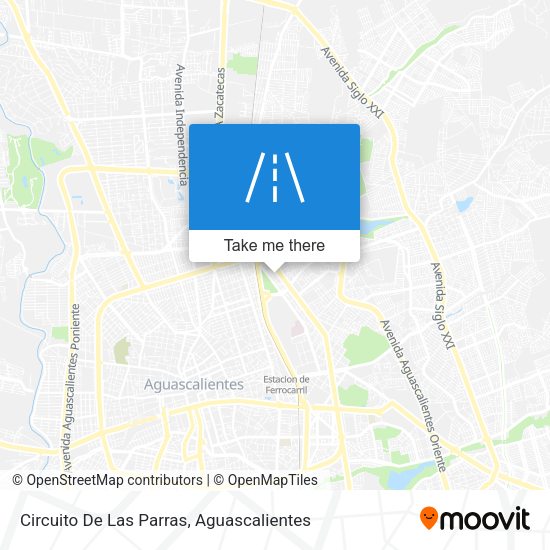 Circuito De Las Parras map