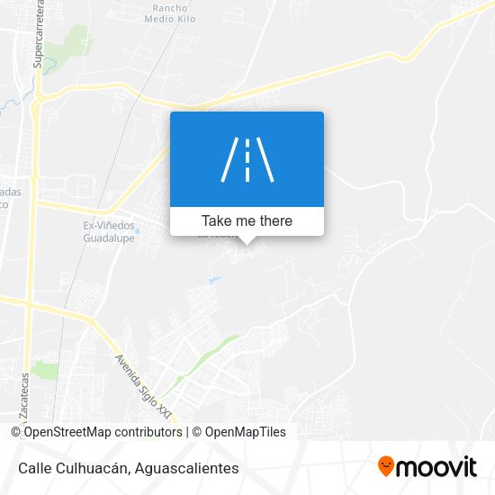 Calle Culhuacán map