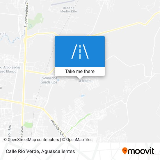 Calle Rio Verde map