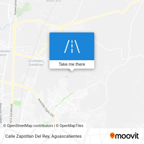 Calle Zapotlan Del Rey map