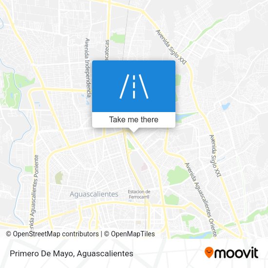 Mapa de Primero De Mayo