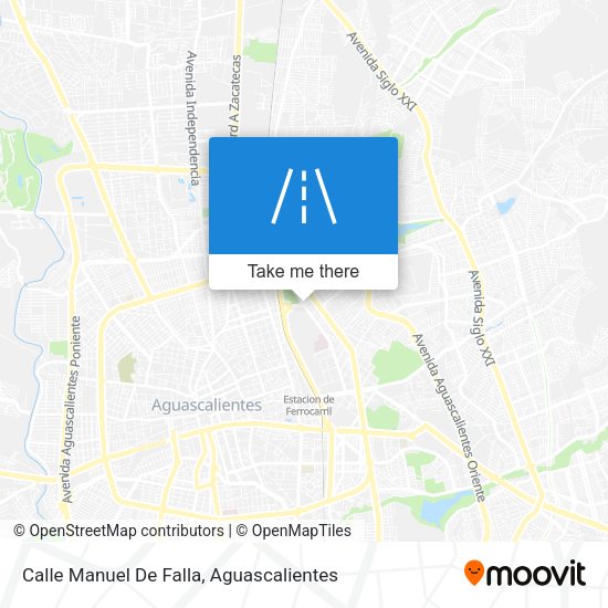 Calle Manuel De Falla map