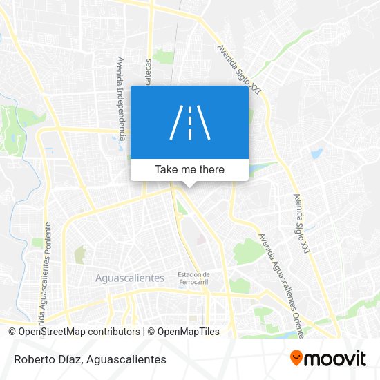 Roberto Díaz map