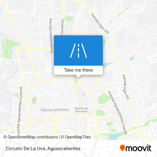 Circuito De La Uva map