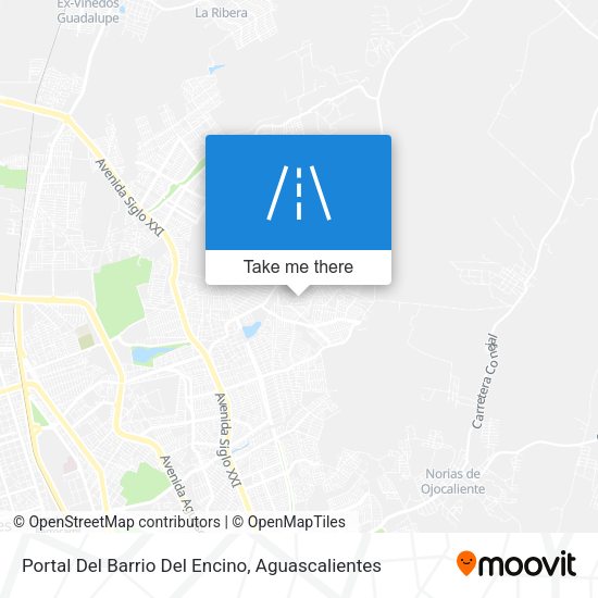 Portal Del Barrio Del Encino map