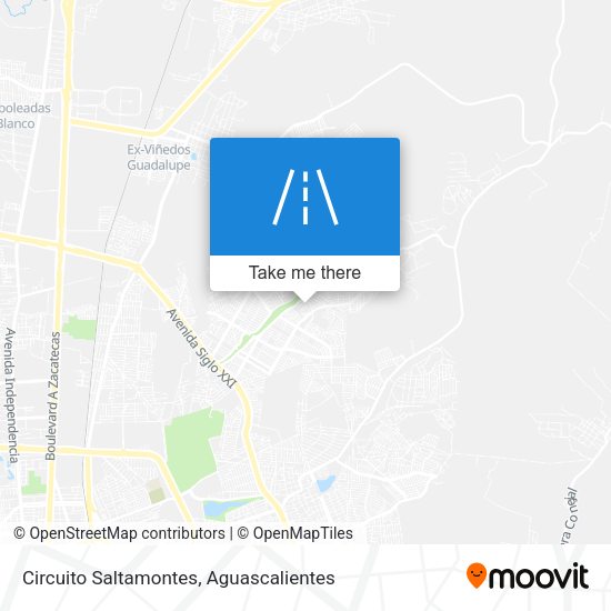 Mapa de Circuito Saltamontes