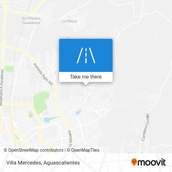 Mapa de Villa Mercedes