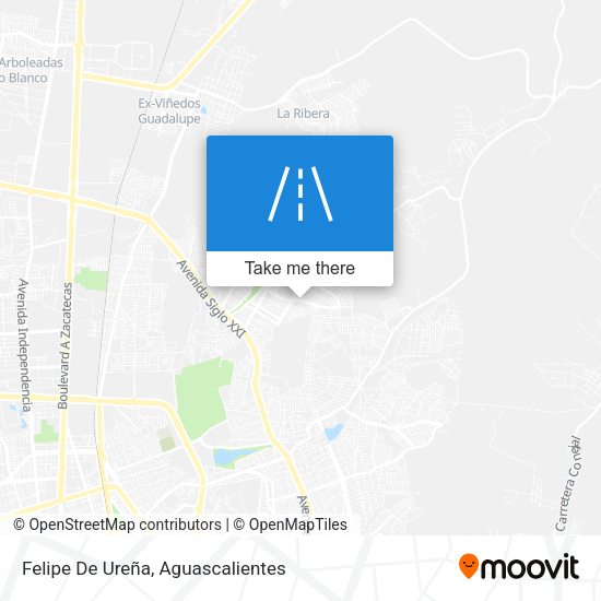 Felipe De Ureña map