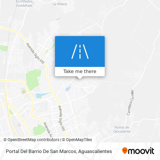 Portal Del Barrio De San Marcos map