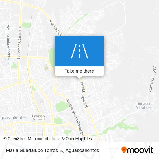 Maria Guadalupe Torres E. map