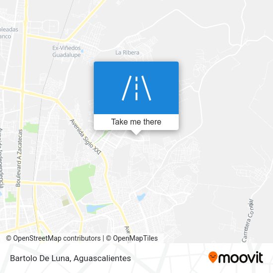 Bartolo De Luna map