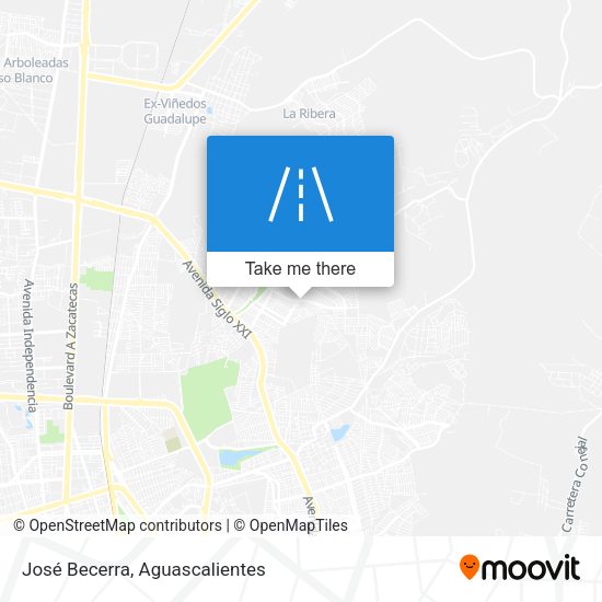 Mapa de José Becerra