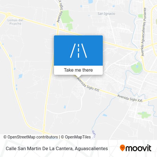 Mapa de Calle San Martin De La Cantera