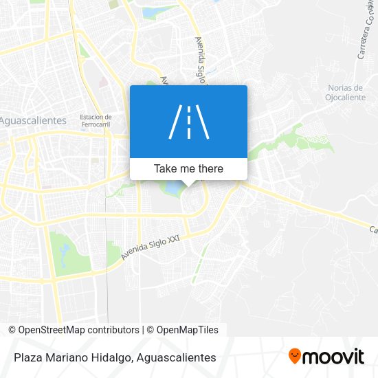 Plaza Mariano Hidalgo map