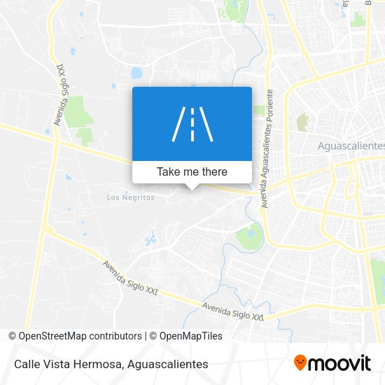Calle Vista Hermosa map