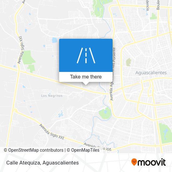Calle Atequiza map