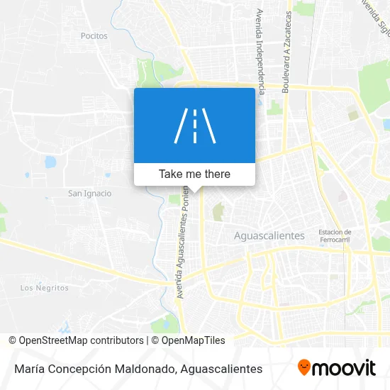 María Concepción Maldonado map