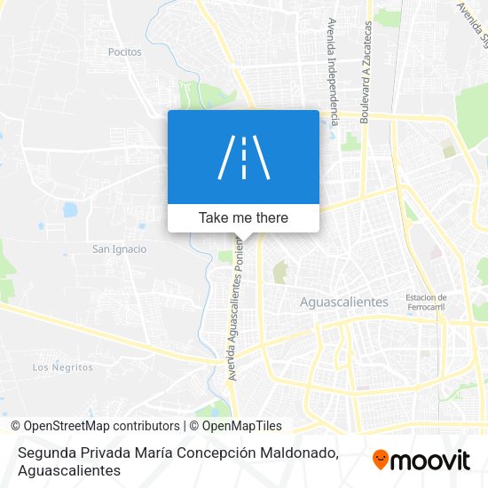 Segunda Privada María Concepción Maldonado map