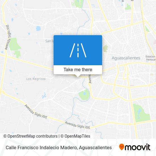 Calle Francisco Indalecio Madero map