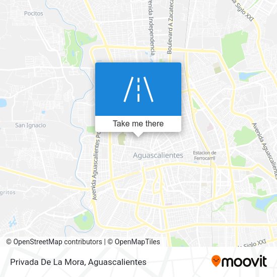 Privada De La Mora map