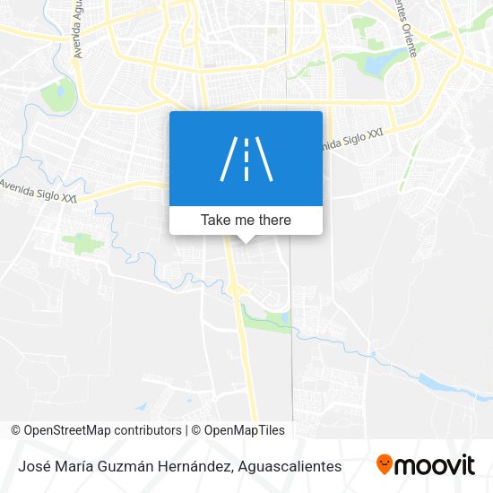 Mapa de José María Guzmán Hernández